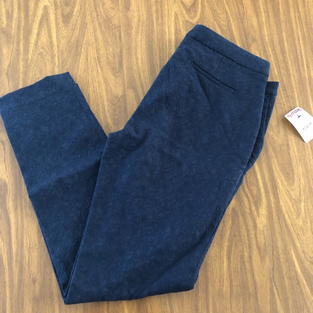 Cute blue ankle pants